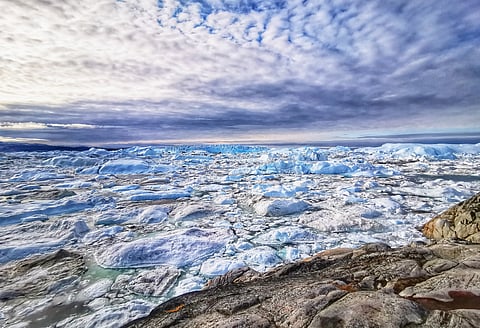 Glaciers in Greeland